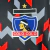 Camisa Colo Colo do Chile Treino 23/24 - Torcedor Adidas Masculina - Preta com detalhes em vermelho e cinza - loja online