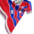 Camisa Fortaleza I 23/24 - Torcedor Lobo Masculina - Vermelha e azul - CAMISAS DE FUTEBOL | Loja EuroBraza