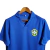 Camisa Seleção Brasileira Retrô II 57/62 Torcedor Masculina - Azul com detalhes no brasão da CBD - CAMISAS DE FUTEBOL | Loja EuroBraza