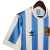 Camisa Retrô Seleção da Argentina I 1978 - Masculina Adidas - Branca com detalhes em azul on internet