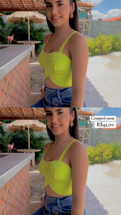 Cropped neon