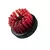 AUTOCRAZY ESCOVA ROTATIVA 80MM AGRESSIVA VERMELHA - comprar online