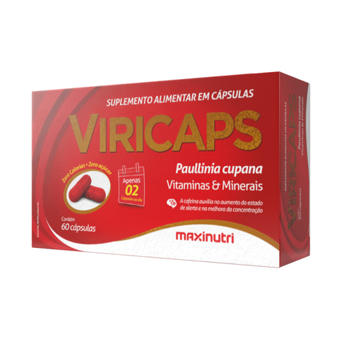 Viricaps (Paullinia Cup.+ polivitamínico) - 60 Caps