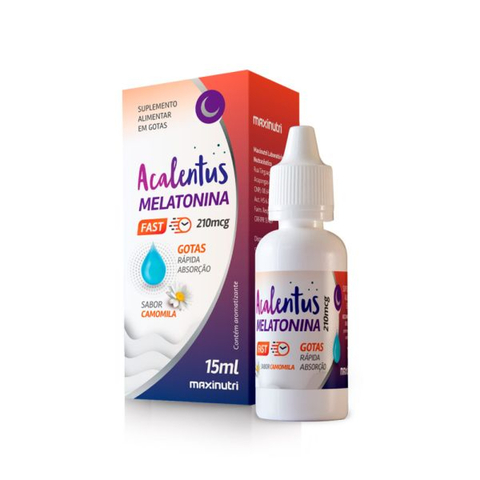 Melatonina + Camomila (Acalentus) Gotas - 15ml
