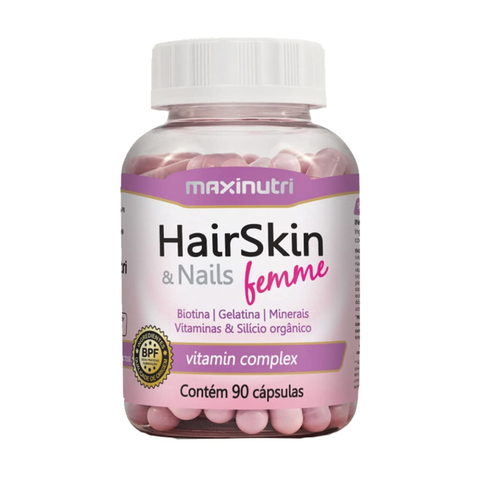 HairSkin Femme - 90 Caps - Maxinutri