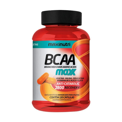 BCAA Maxx 2800 / 700mg - 120 Caps - Maxinutri