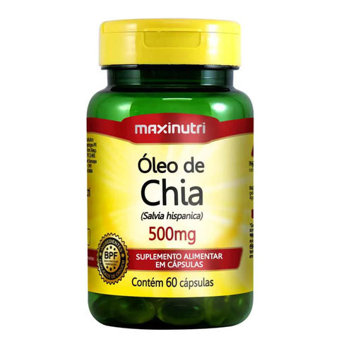 Óleo de Chia 500mg - 60 Caps