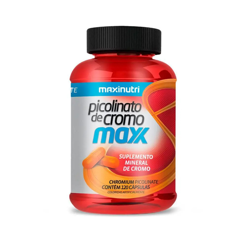 Picolinato de Cromo Maxx 100% IDR - 120 Caps