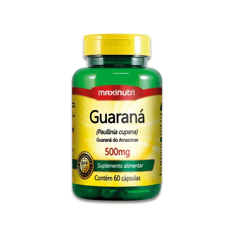 Guaraná 500mg - 60 Caps