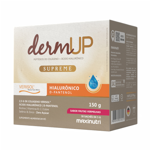 Dermup Supreme Verisol Frutas Vermelha Maxinutri 30 Sachês
