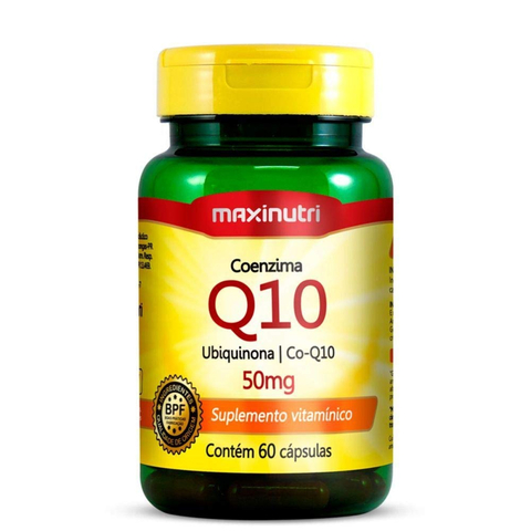 Q-10 (Coenzima Q10) 50mg - 60 cápsulas | Maxinutri