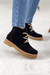 LOYDA - Bota Mujer Baja Botineta Con Cordones - comprar online