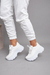 NOEMI - Zapatillas Altas Mujer Blanco Suela Liviana - comprar online