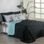 Kit Cobre Leito Dupla Face Casal Queen Bordado Renove Hipercal 400 Fios Cor:verde (3210-12) - comprar online