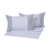 Kit Peseira Copacabana 5 Peças King 100% Poliéster Micropercal 300 Fios Acompanha Almofadas Cheias - Branco (VED523984)