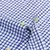 Imagem do Camisa casual listrada oxford de manga comprida masculina, camisa frontal com bo