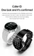 Lige ecg + ppg bluetooth chamada relógio inteligente masculino 2023 pulseira es - UAU Você