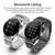Lige ecg + ppg bluetooth chamada relógio inteligente masculino 2023 pulseira es