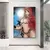 Abstrato sexy anime menina dos desenhos animados cartaz pintura em tela mangá p - comprar online