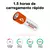Bateria Recarregável de Lítio-ion, AA, USB, 1.5V, Brinquedo, Relógio, MP3 Pla - Flix Shop