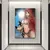 Abstrato sexy anime menina dos desenhos animados cartaz pintura em tela mangá p - Flix Shop