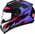 Capacete Norisk Razor Speedmax Preto C/ Rosa - loja online