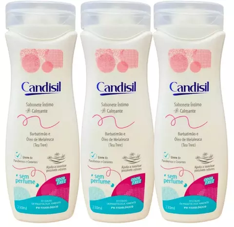 SABONETE ÍNTIMO CANDISIL CALMANTE 230ml