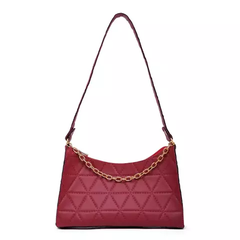 Bolsa Feminina Baguete Meia Lua Alça Transversal
