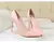 Bigtree sapatos femininos bombas moda sapatos de salto alto preto rosa branco sa na internet