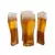 Caneca de Cerveja 4 em 1: Conjunto de Caneca de Plástico Acrílico 4 Peças