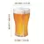 Caneca de Cerveja 4 em 1: Conjunto de Caneca de Plástico Acrílico 4 Peças