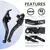 Alavanca de embreagem de freio curto para Yamaha MT07 MT09 2013-2023 - Flix Shop