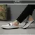 Mules masculinos de couro legítimo, primeira camada, moda verão, casual, inter - loja online