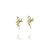 Brinco Fé com Zircônias Banhado em Ouro 18k - comprar online