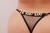 Calcinha - Para Personalizar - Não acompanha letras - Preto com Tule - comprar online