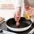 Dispenser De Oleo Azeite Com Escova De Silicone Vidro 180ml Cor:Salmão - comprar online