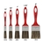 Kit 5 Pincel Trincha Simples Esmalte Sintético e Tinta Óleo