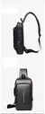 Mochila Multifuncional Anti Roubo USB Bolsa de Ombro - comprar online