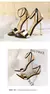 Imagem do Moda feminina bombas verão sexy maduro fivela cinta plutônio 11cm saltos finos