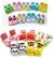 Meias infantis menina recem nascido RN MIP bebe bichinho kit com 10 pantufas - Flix Shop