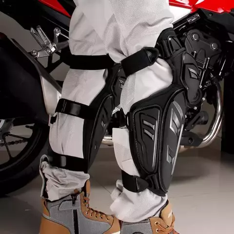 Joelheiras e cotoveleiras para motocicleta
