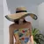 Chapéu de sol feminino grandes beirais ondas praia boné senhoras chapéu grand na internet
