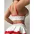 Quente cosplay uniforme sutiã aberto fantasia minissaia pijamas liga conjuntos