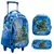 Mochila Escolar Infantil de Rodinhas Menina Menino Bolsa Resistente Impermeável - comprar online