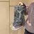 Imagem do Primavera feminina graffiti botas de lona alta cabeça redonda médio