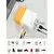 Brasil Mini projetor portátil home theater smart TV cinema 3D, capaz de reprodu - Flix Shop