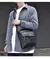 2024 nova marca de luxo dos homens crossbody saco de ombro couro para homens bol - Flix Shop