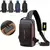 Mochila Multifuncional Anti Roubo USB Bolsa de Ombro na internet