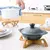 Suporte de bandeja cruzada de madeira, tapete de mesa anti-calor, tapete de mesa - loja online