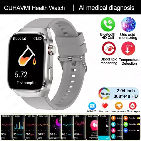 Smartwatch Multifuncional para Saúde e Bem-Estar